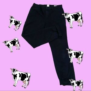Black gap khaki pants